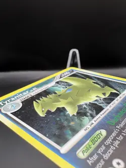 Tyranitar Lv 61 30/100 Stormfront Holo Rare 2008 Pokemon LP - Image 3