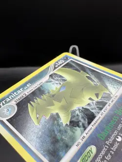 Tyranitar Lv 61 30/100 Stormfront Holo Rare 2008 Pokemon LP - Image 4