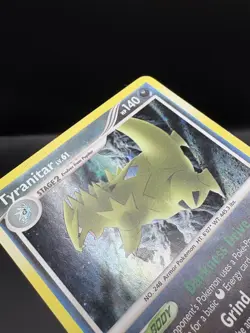 Tyranitar Lv 61 30/100 Stormfront Holo Rare 2008 Pokemon LP - Image 5