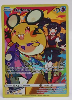 Pokemon - Dedenne #TG07/TG30 - SWSH09: Brilliant Stars Trainer Gallery Holo - Image 1