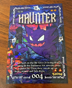 Pokemon Card 3 PACK - Prisma Trick or Treat 2024 - Gengar, Gastly, Haunter 3.4.5 - Image 4