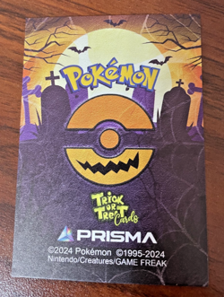 Pokemon Card 3 PACK - Prisma Trick or Treat 2024 - Gengar, Gastly, Haunter 3.4.5 - Image 5