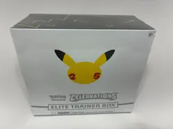 Pokemon TCG: 25th Anniversary Celebrations Elite Trainer Box (ETB) 2021 SEALED a - Image 1