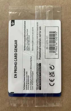 GameStop Promo Gengar 050/088 Holo Perfect Order Factory Sealed Pokemon NEW - Image 2