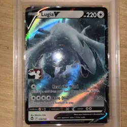 PSA 8 138/195 Lugia V Prize Pack Series Stamped Play Pokemon TCG Silver Tempest - Image 4