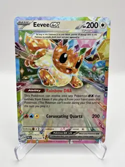 Eevee ex 075/131 Sv: Prismatic Evolutions Holo Pokemon Near Mint - Image 1