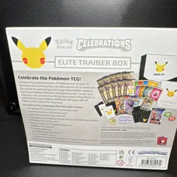 Pokemon Celebrations Elite Trainer Box Collectors Edition Pikachu Greninja 2021 - Image 3