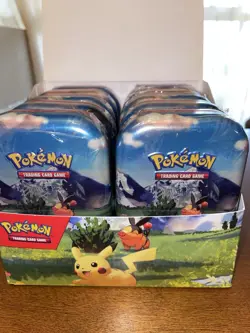 Pokemon TCG Ascended Heroes 10 Mini Tins New/Sealed With Original Store Display - Image 2