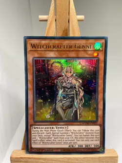 Witchcrafter Genni - Ultra Rare 1st Edition MAMA-EN023 - NM - YuGiOh - Image 1