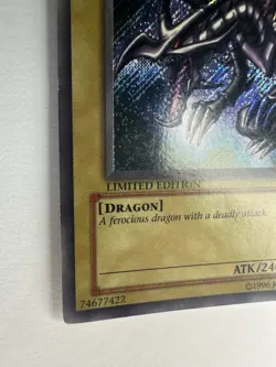 Red Eyes Black Dragon BPT-005 Secret Rare Limited Edition Yu-Gi-Oh Card MP - Image 5