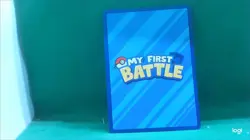 Pokemon Card - Pikachu - My First Battle - Blue Border - Pokeball Stamp - NM - Image 2