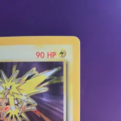 Zapdos Vintage Base Set Holo Rare 1999 Pokemon Card 16/102 LP - Image 3
