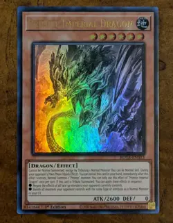 Primite Imperial Dragon Ultra Rare 1st Edition ROTA-EN013 Near Mint Yu-Gi-Oh! - Image 1