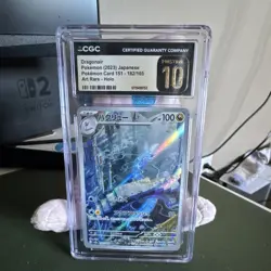 Pokemon Dragonair CGC 10 Card 151 182/165 Art Rare Holo Japanese - Image 1