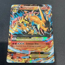 Pokemon M Charizard EX 13/106 Flashfire Mega Holo Ultra Rare TCG Card - Image 3