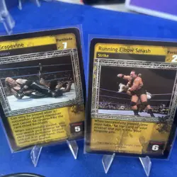 WWE WWF LOT OF RAW DEAL 6.38oz Of CARDS, 4 Silver W Foils ,duplicates #3 - Image 5