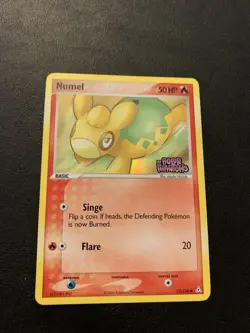 Numel 72/110 ex Holon Phantoms Reverse Holo Stamped Pokemon Card - Image 1
