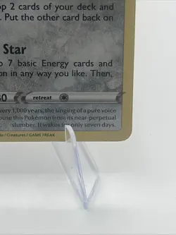 Pokemon Jirachi TCG Card 119/185SWSH04 Vivid Voltage Holo Rare - Image 4