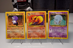 14 Vintage Non Holo Rare Pokemon Card Lot-WotC, Damaged Mostly - Image 2