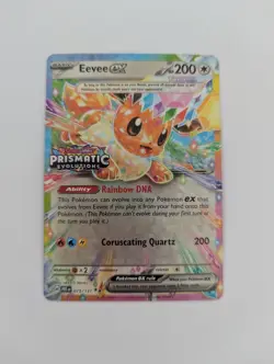 Eevee ex - (Prismatic Evolutions Stamp) 075/131 Miscellaneous Cards &... - Image 1