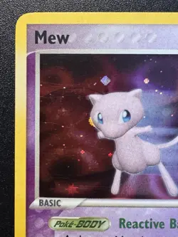 Mew 4/17 POP Series 4 Promo Pokemon Card Holo Foil Rare Near Mint - Image 3