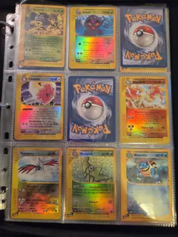 Pokemon Expedition Set Lot (57 Cards) – Reverse Holos + Blastoise – E-Reader - Image 1
