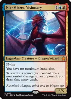 ~ Niv-Mizzet, Visionary ~ NM ~ Foundations ~ MTG ~ - Image 1