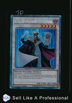 T.G. HYPER LIBRARIAN YU-GI-OH EXTREME VICTORY RA02-DE027 GERMAN - Image 1