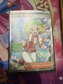 Bianca's Devotion - 197/162 - Pokemon Temporal Forces Full Art Trainer Card NM - Image 1