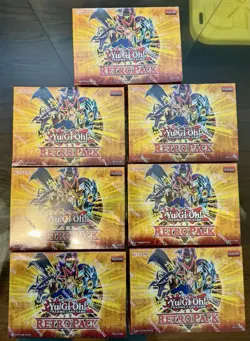 Lot of Seven (7) x YuGiOh! Retro Pack Mini Booster Pack Factory Sealed - Image 2