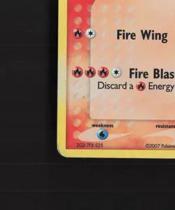 Ho-Oh 1/17 POP Series 5 Holo Rare HOLO BLEED Pokemon Card MP - Image 5