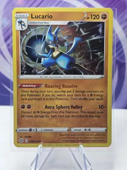 Lucario 079/172 Swsh09: Brilliant Stars Holo - Pokemon Card - Image 1