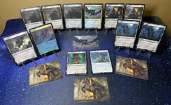 X9 Nazgul Plus lot MTG LTR (5 different Nazgul including 1 Foil and extra cards) - Image 1