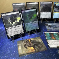 X9 Nazgul Plus lot MTG LTR (5 different Nazgul including 1 Foil and extra cards) - Image 4