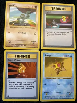❗Lot 3⃣: Shadowless Pokemon Vintage Base Set Common Uncommon Rare Cards Lot - Image 4