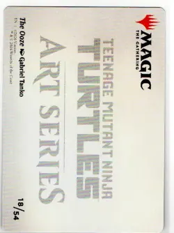 The Ooze Art Card MTG Art Series: Teenage Mutant Ninja Turtles 18/54 - Image 2