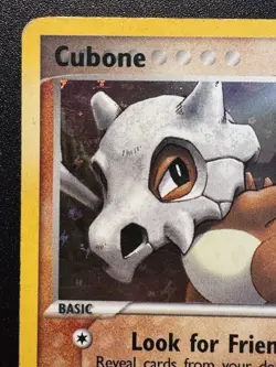 Cubone 51/109 EX Team Rocket Returns Pokemon Card Reverse Holo Foil Rare MP - Image 3