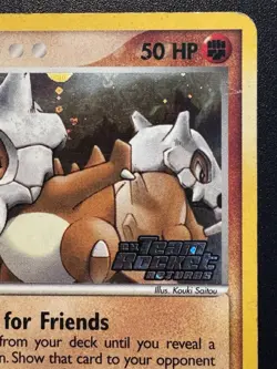 Cubone 51/109 EX Team Rocket Returns Pokemon Card Reverse Holo Foil Rare MP - Image 4