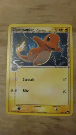 Charmander (Delta Species) - 10/17 - Pokemon Pop Series 5 Non-Holo Card - Image 1