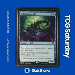 2020 MAGIC: THE GATHERING COMMANDER #039 TIDAL BARRACUDA - Image 1