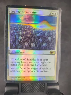 Leyline of Sanctity FOIL M11 MP x1 MTG Magic: the Gathering - Image 1