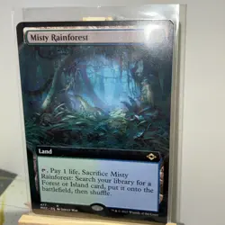 Misty Rainforest (Extended Art) Modern Horizons 2 Regular - Image 1