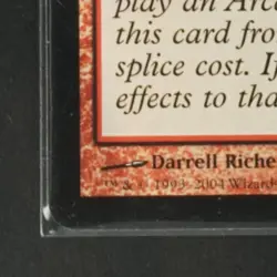 2004 MAGIC: THE GATHERING CHAMPIONS OF KAMIGAWA #163/306 DESPERATE RITUAL - Image 4