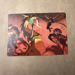 North Wind Avatar - MTG Art Series: Teenage Mutant Ninja Turtles 32/54 - Image 1