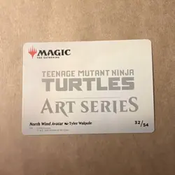 North Wind Avatar - MTG Art Series: Teenage Mutant Ninja Turtles 32/54 - Image 2