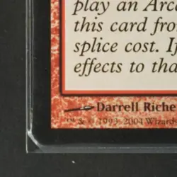 2004 MAGIC: THE GATHERING CHAMPIONS OF KAMIGAWA #163/306 DESPERATE RITUAL - Image 4