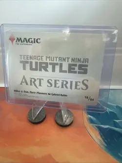 Mikey & Don Party Planners MTG Teenage Mutant Ninja Turtles Art Series #15 - Image 2