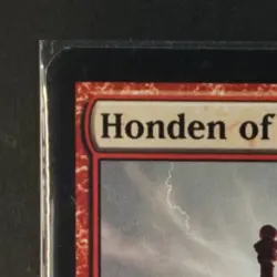 2004 MAGIC: THE GATHERING CHAMPIONS OF KAMIGAWA #172/306 HONDEN OF INFINITE RAGE - Image 3