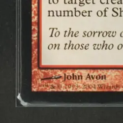 2004 MAGIC: THE GATHERING CHAMPIONS OF KAMIGAWA #172/306 HONDEN OF INFINITE RAGE - Image 4