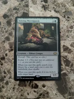 Sowing Mycospawn - MTG - Modern Horizons 3 - Regular, NM - Image 1